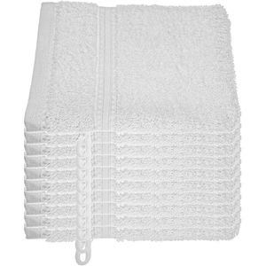 Waschlappen Julie-Julsen Bio, weiß, 15 x 21 cm