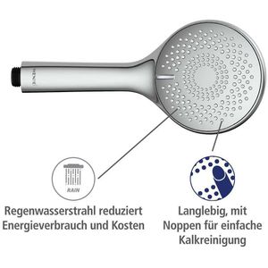 Produktbild für Handbrause Wenko Watersaving, verchromt