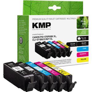 Produktbild für Tinte KMP für Canon PGI-570PGBK XL