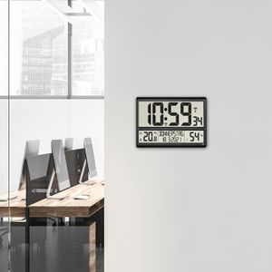 Produktbild für Wanduhr TFA 60.4520 XL, Kunststoff, digital, Funkuhr