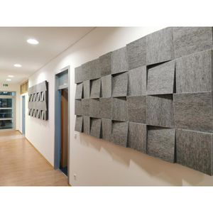 Produktbild für Akustikplatte Silenti Slope, für Wand