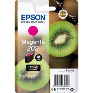 Tinte Epson 202 C13T02F340 Kiwi, magenta