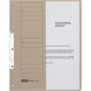Einhakhefter Elba 22451 GR, A4, grau