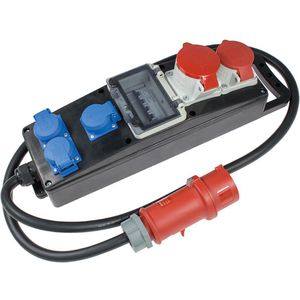 CEE-Stromverteiler as-Schwabe 60813 S11+, mobil, für außen