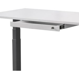 Unterbau-Schublade Hammerbacher UCT3/W, weiß, aus Metall
