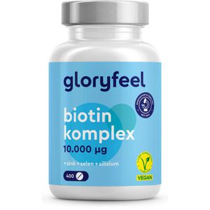 Produktbild für Vitamin-B gloryfeel Biotin Komplex 10.000 µg, 400 Tabletten