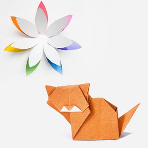 Produktbild für Buntpapier Idena 610053, matt und glänzend, A4