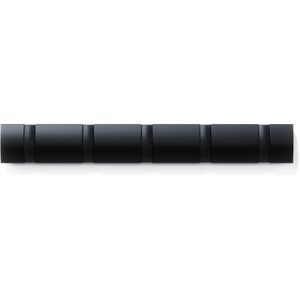Produktbild für Garderobenleiste Umbra Flip 5, 318850-040, schwarz