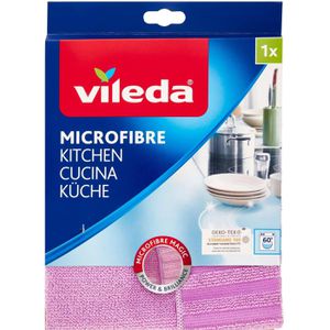 Allzwecktuch Vileda Microfibre Küche 2in1, 32 x 32 cm