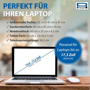 Produktbild für Business-Trolley Pedea Premium, 66066270
