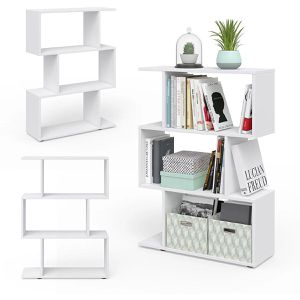 Produktbild für Bücherregal Vicco Levio, weiß