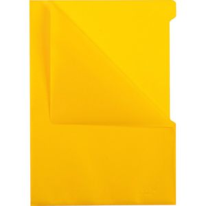 Sichthüllen Durable 2337-04, gelb, A4