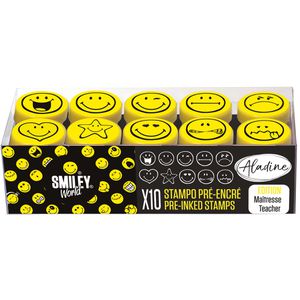 Produktbild für Motivstempel Aladine Stampo Easy Smiley, aus Kunststoff