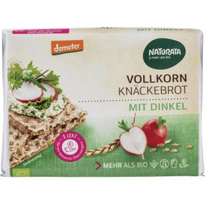 Knäckebrot Naturata Vollkorn Roggen mit Dinkel demeter, BIO