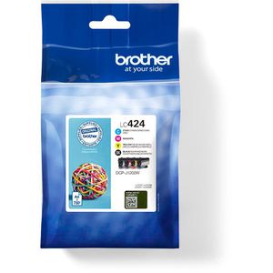 Produktbild für Tinte Brother LC-424VAL Value Pack