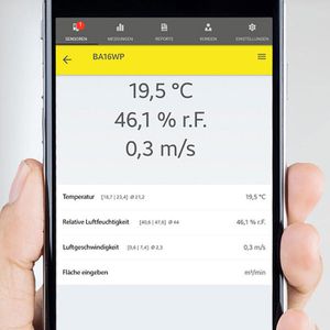 Produktbild für Anemometer Trotec 3510206042, BA16WP, mit Flügelrad