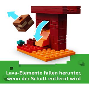 Produktbild für Klemmbausteine LEGO Minecraft 21266, ab 6 Jahre
