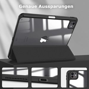 Produktbild für Tablet-Hülle Fintie Hybrid Slim Case, schwarz