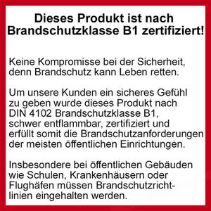 Produktbild für Klapprahmen Böttcher-AG Brandschutz, 25 mm Profil, DIN B2