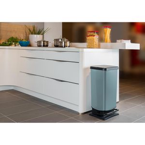 Produktbild für Mülleimer Rotho Paso ECO 1754106161PC, blau