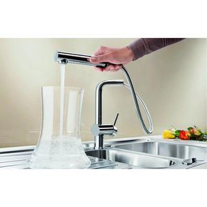 Produktbild für Küchenarmatur BLANCO LINUS-S, chrom