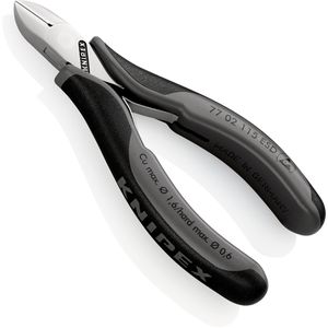 Produktbild für Seitenschneider Knipex 77 02 115 ESD, Elektronik