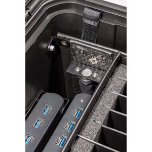 Produktbild für Tabletwagen Parat CargoCase CC20, schwarz