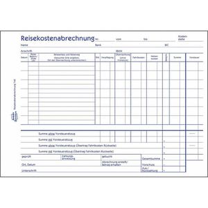 Produktbild für Reisekostenabrechnungen Zweckform 740