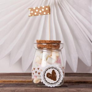 Produktbild für Vorratsglas Rayher 46213000, mit Korkdeckel