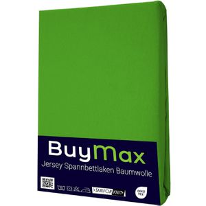 Produktbild für Spannbettlaken Buymax Jersey, 160 x 200 cm