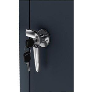 Produktbild für Mülltonnenbox Metzler MMB-1-1X-AN, Metall