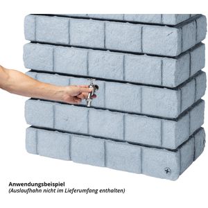 Produktbild für Regentonne Garantia Rocky Wandtank, 300 Liter