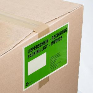 Produktbild für Lieferscheintaschen dm-folien C5