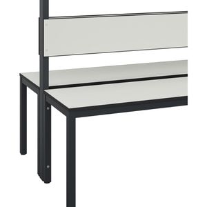 Produktbild für Umkleidebank CP-Möbel 8061-200, Sitzfläche Holz, 150 cm