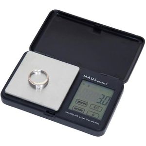 Produktbild für Taschenwaage Maul pocket II, 1611590, Teilung 0,1 g