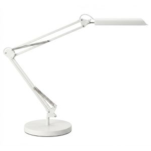 Produktbild für Schreibtischlampe Unilux Swingo, weiß, LED, dimmbar