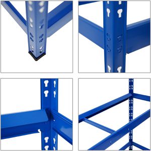 Produktbild für Reifenregal PROREGAL TIGER XL, blau, für 18 Reifen
