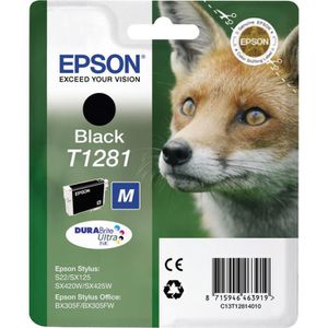 Tinte Epson C13T128140 Fuchs, schwarz
