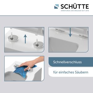 Produktbild für WC-Sitz Schütte Family 82940, oval, aus Duroplast