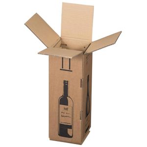 Flaschenkarton BB-Verpackungen Magnum, 5 Stück