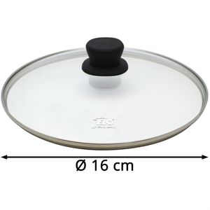 Produktbild für Topfdeckel ELO Juwel 35016, mit Edelstahlring