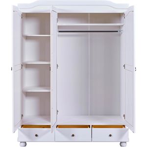 Produktbild für Kleiderschrank Inter-Link Kappl, weiß