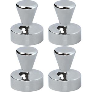 Magnete Maul 61687, silber, Neodym Magnet