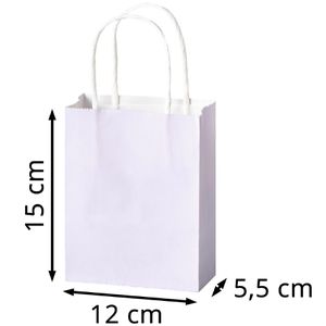 Produktbild für Papiertüten Folia Pastell S, 21249, bunt