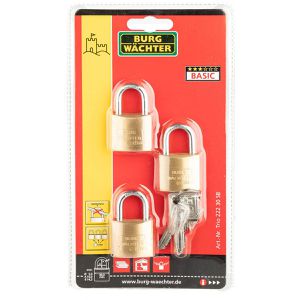 Produktbild für Vorhängeschloss Burg-Wächter C-Line 222, 30 mm