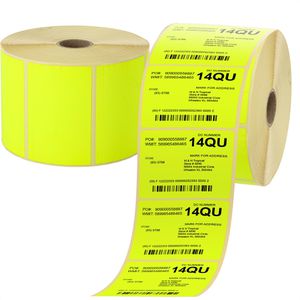 Thermoetiketten Böttcher-AG für Zebra, gelb