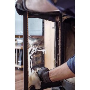 Produktbild für Kaminscheibenreiniger WEICON 10058162, Schaum