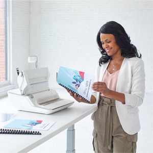 Produktbild für Bindegerät Fellowes Lyra 3-in-1, A4, manuell