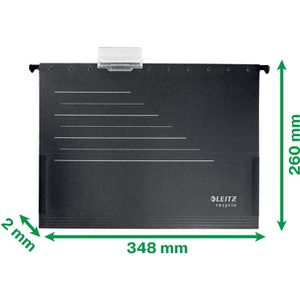 Produktbild für Hängetaschen Leitz 1922-00-95, Alpha recycle, A4