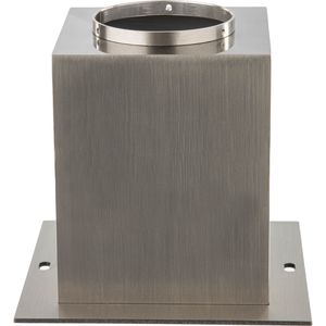 Produktbild für Wegeleuchte SLV Square Pole 30, silber, mit 230 V Netzstrom